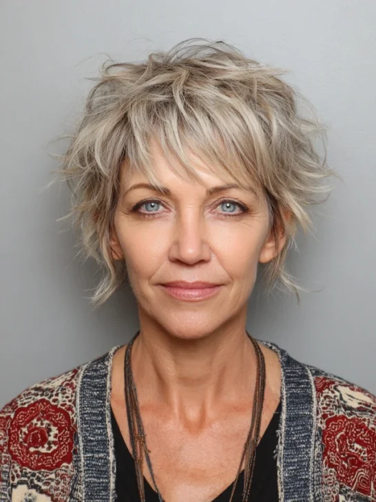 Graceful short wash and wear